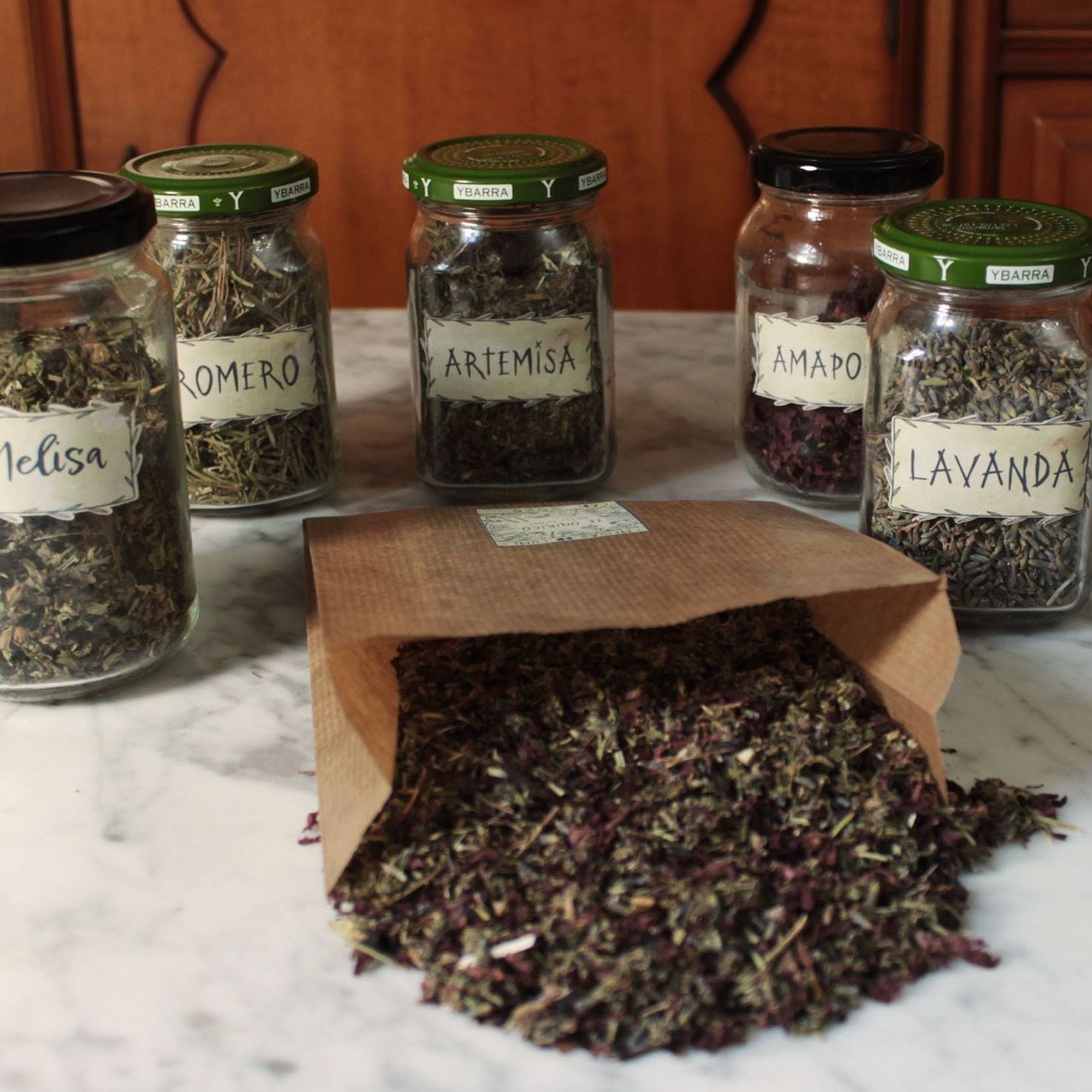 Té Onírico. Infusión de 5 plantas/flores 25 / 50 g