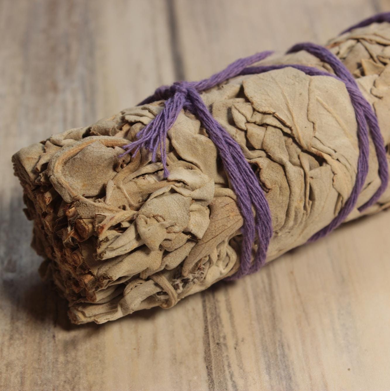 WHITE SAGE smudge stick for connection for energy cleaning. Energy cleansing with local Spanish herbs.