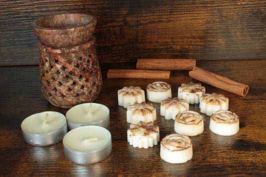 Aromatherapy Kit with Soapstone Burner and Wax Melts