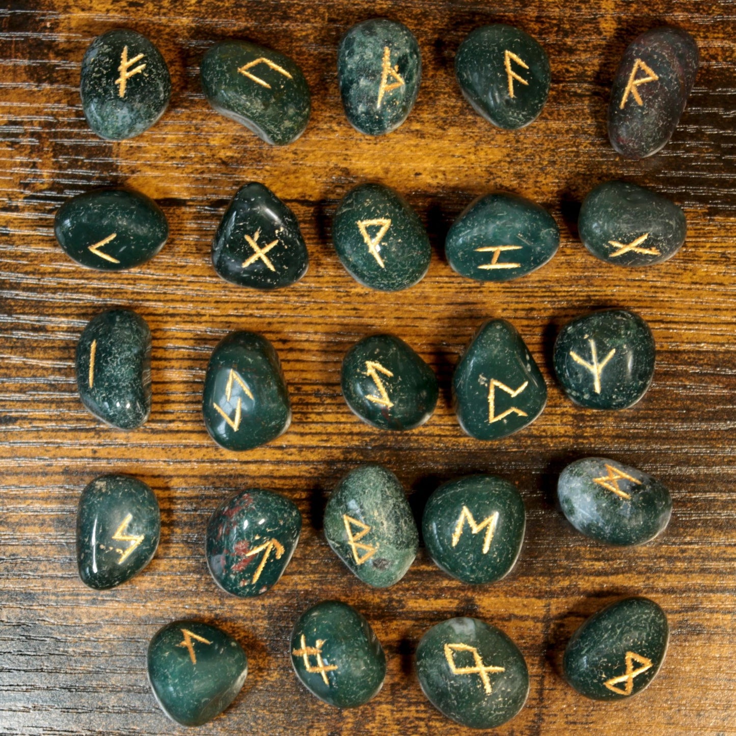 Runas Vikingas Futhark de Sanguinaria – Kit Completo