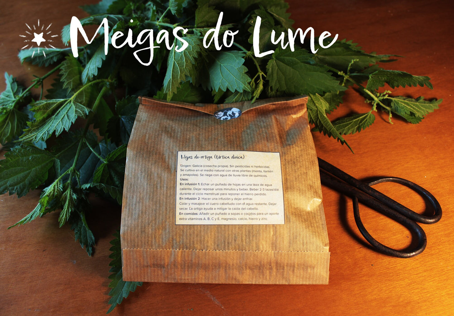 Nettle leaves (Urtica dioica) 25g, for tea or cooking. Iron supplement + vitamins (menstrual cycle, hair loss). Stingy nettle leaves