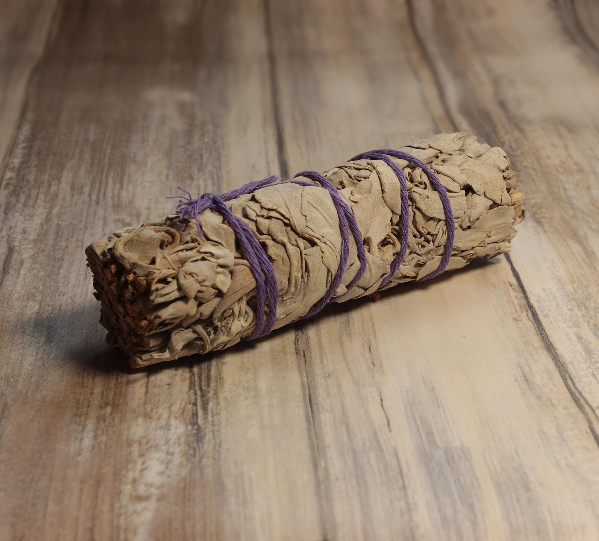 WHITE SAGE smudge stick for connection for energy cleaning. Energy cleansing with local Spanish herbs.